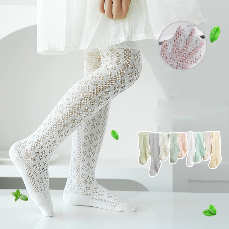 Baby Clothing In Summer - Girls Tights 2025 Summer Breathable Pantyhose