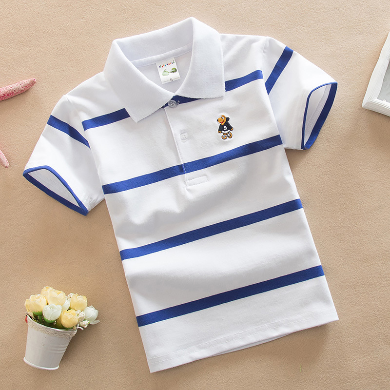 Summer Boys Polo Shirts Short  - Baby Clothing In Summer recension och pris