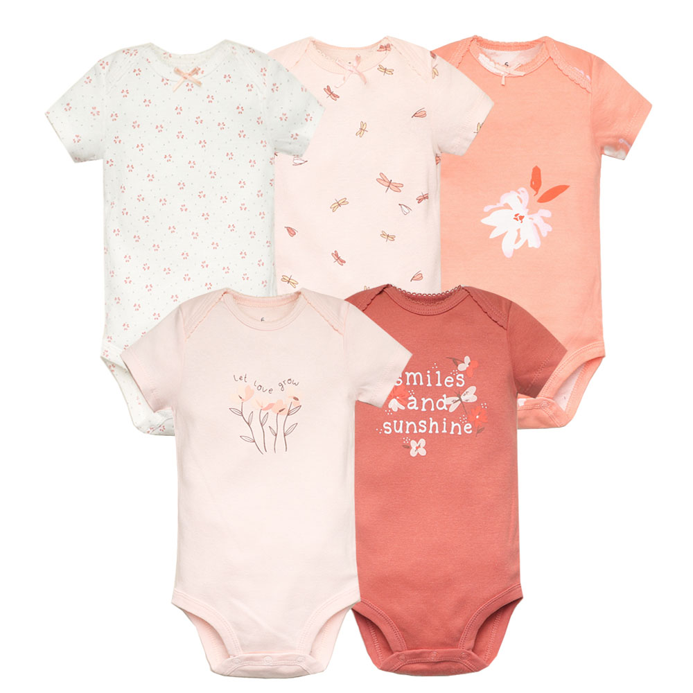 5pcs/lot Baby Bodysuit Fashion - Baby Clothing Outlet recension och pris