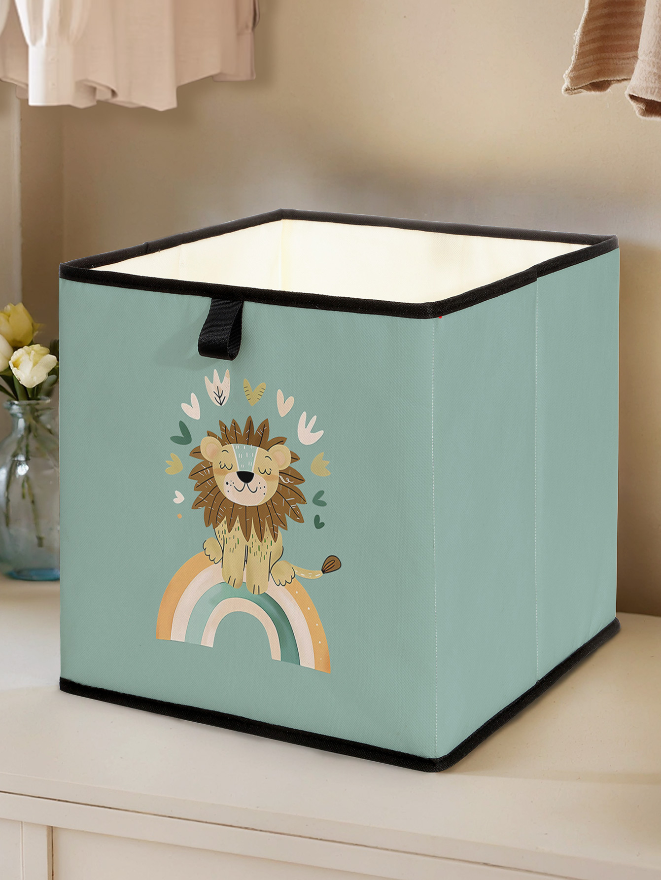Cute Lion Rainbow Print Foldab - Baby Clothing Patterns recension och pris