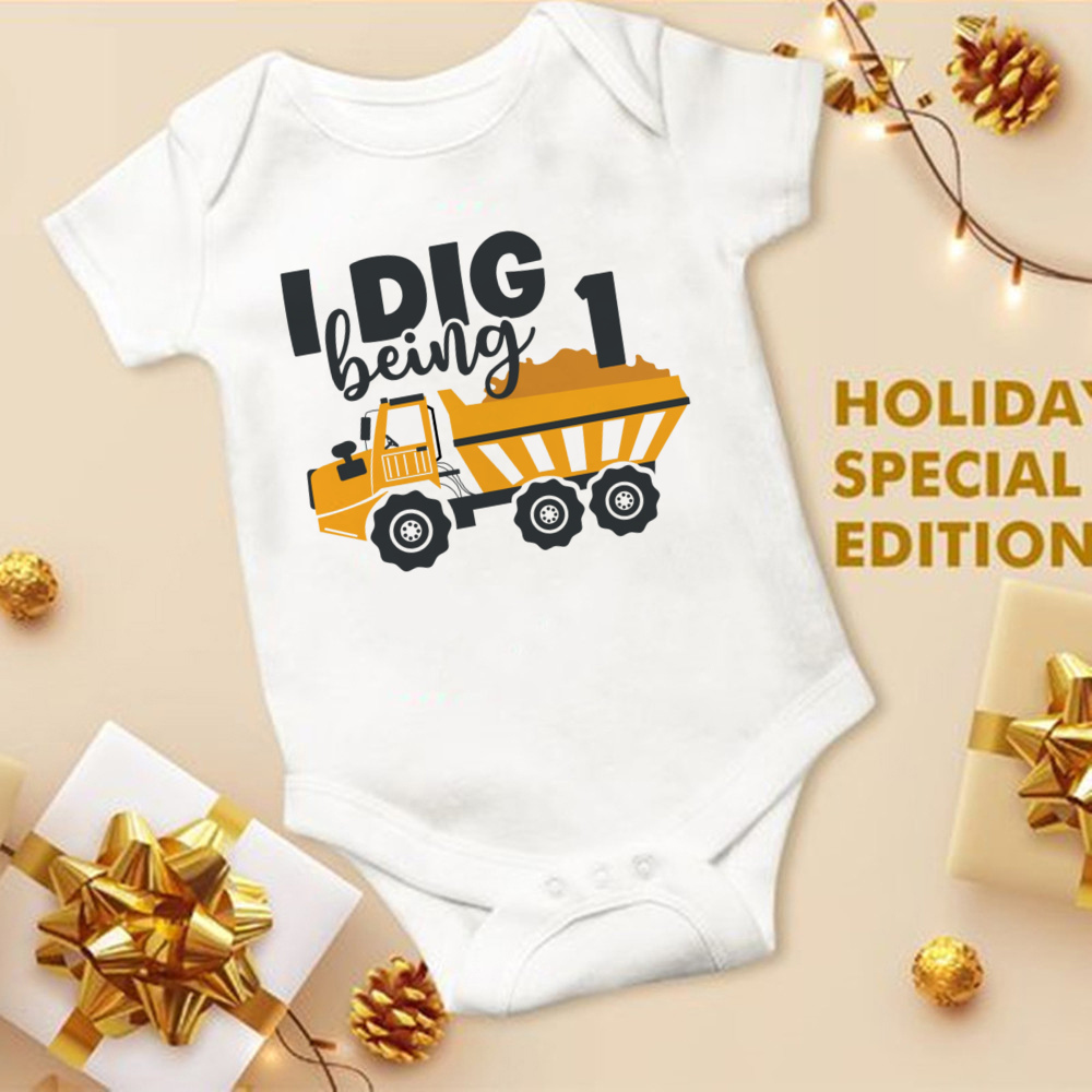 My 1st Birthday Newborn Romper - Baby Clothing Outlet recension och pris