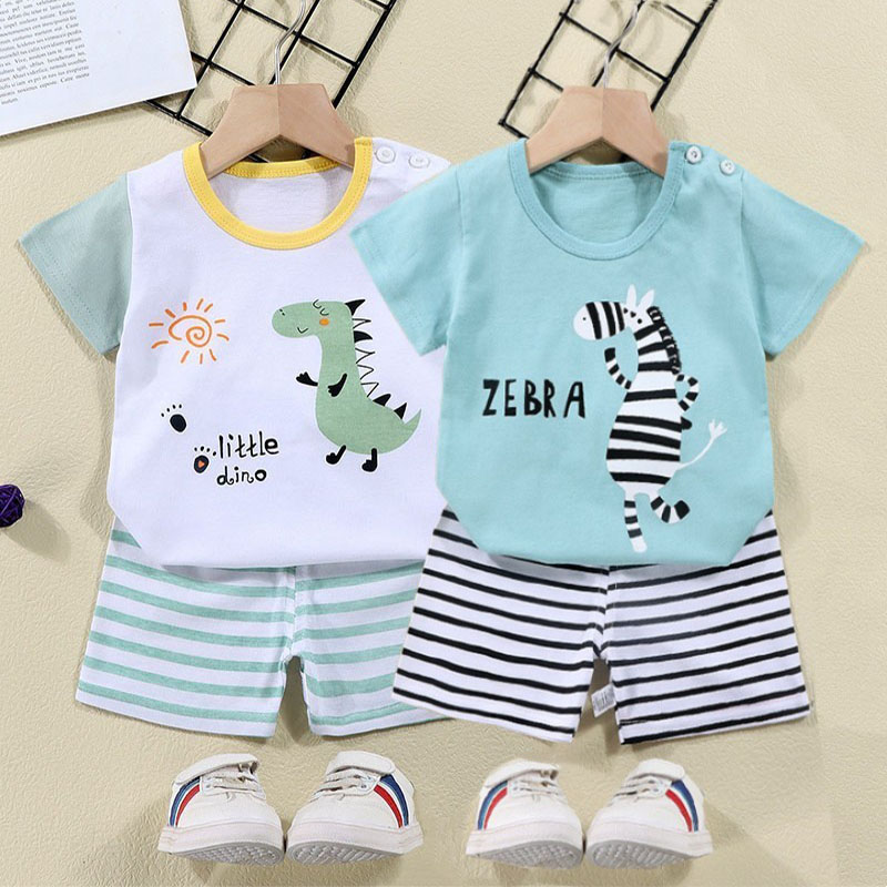 Cotton Tees+Shorts 2-piece Tra - Baby Clothing Patterns recension och pris