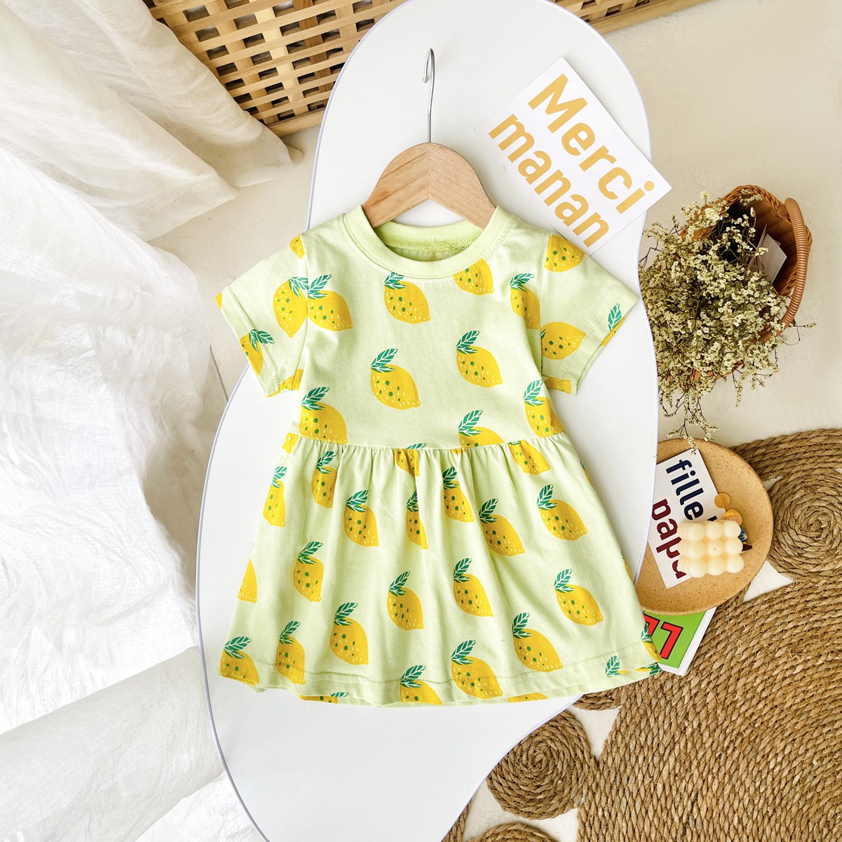 Sanlutoz Fruit Printing Summer - Baby Clothing Patterns Free recension och pris