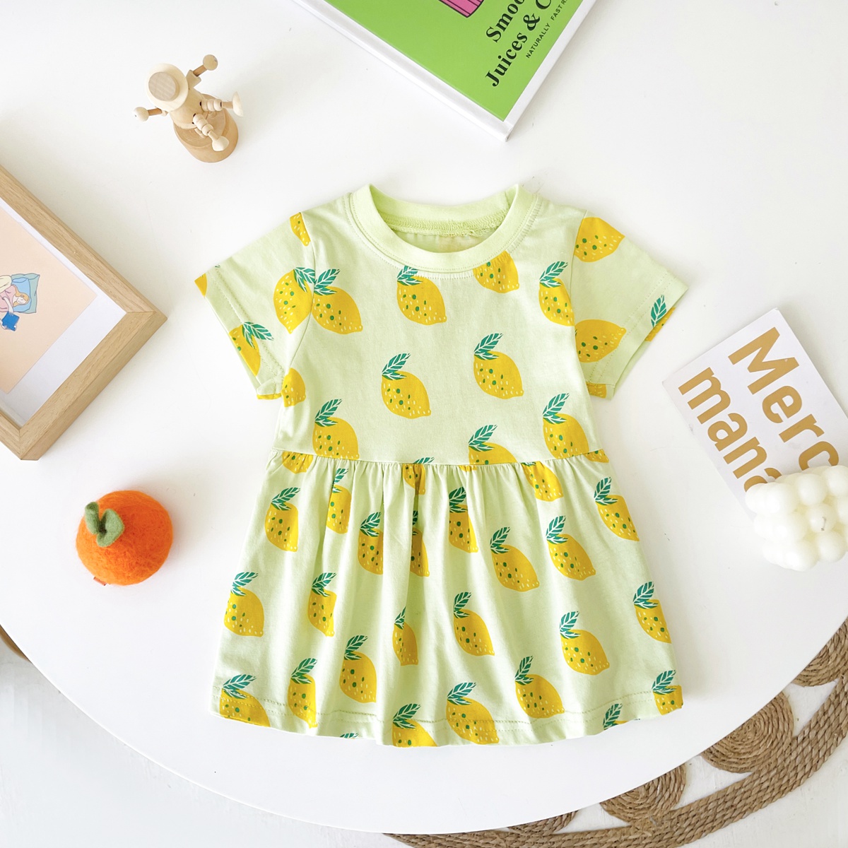 Sanlutoz Fruit Printing Summer - Baby Clothing Patterns Free recension och pris