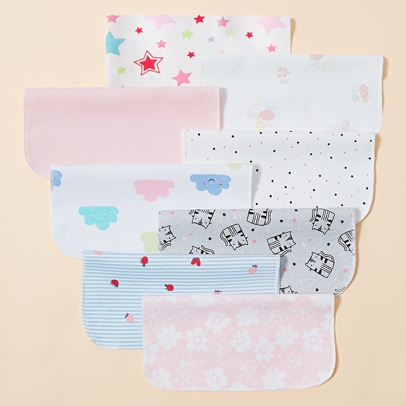 8pcs/pack Baby Washcloths,Bath - Baby Clothing Wash recension och pris