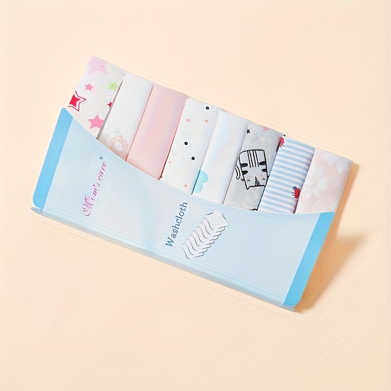 8pcs/pack Baby Washcloths,Bath - Baby Clothing Wash recension och pris