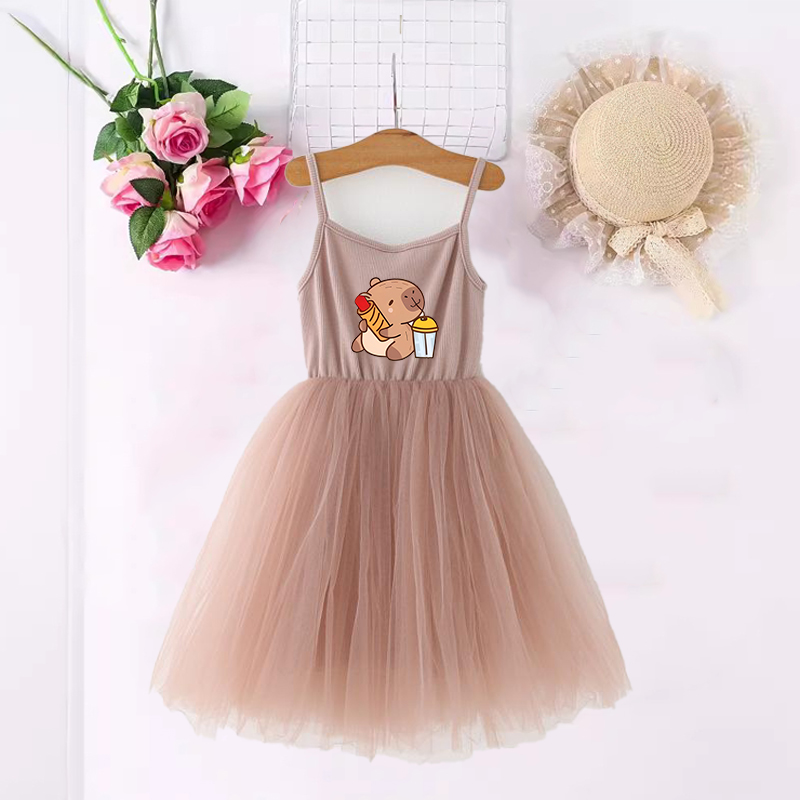 Capybara Girls Dresses Anime P - Baby Clothing In Summer recension och pris
