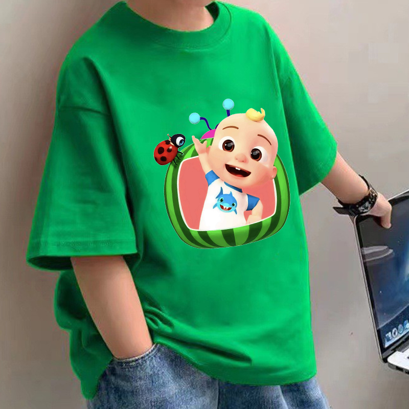 Cocomelons Baby T-Shirts Anime - Baby Clothing In Summer recension och pris