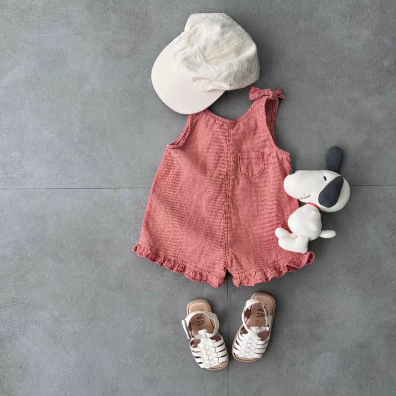 HY2831 Girls Summer Romper wit - Baby Clothing In Summer recension och pris
